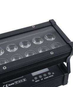 GloboStar® 51198 CYRUS Επαγγελματική Κεφαλή PAR DMX512 180W AC 220V-240V 6in1 – SPOT 25° OSRAM LED Αδιάβροχη IP65 RGBW+UV – Μαύρο – Μ30 x Π14 x Υ19cm – 2 Χρόνια Εγγύηση