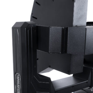 GloboStar® HADES 51199 Επαγγελματική Κινούμενη Ρομποτική Μπάρα Super LASER BEAM Light 150W – 6 x 1W Laser – 300mW RED/638nm – 100mW GREEN/531nm – 600mW BLUE/442nm – AC 220V-240V IP20 3in1 RGB DMX512 – Μ36 x Π25 x Υ46cm – 2 Χρόνια Εγγύηση