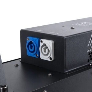 GloboStar® 51200 HALO HEXA Επαγγελματικό Φωτιστικό Ειδικών Εφέ DIGITAL MATRIX PIXEL & Blinder – 5 x 50W LED COB Chips Ultra Gold Warm White 2200K & 90 x 0.5W LED SMD5050 Chips RGB – AC 220V-240V DMX512 Display on Body – Μαύρο – Μ100 x Π13 x Υ10.5cm – 2 Χρόνια Εγγύση