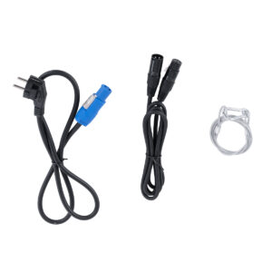 GloboStar® 51201 HALO HEXA Επαγγελματικό Φωτιστικό Ειδικών Εφέ DIGITAL MATRIX PIXEL & Blinder – 3 x 80W LED COB Chips Ultra Gold Warm White 2200K & 30 x 0.5W LED SMD5050 Chips RGB – AC 220V-240V DMX512 Display on Body – Μαύρο – Μ38 x Π38 x Υ22cm – 2 Χρόνια Εγγύση