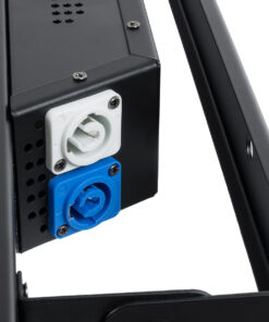 GloboStar® 51204 MEDES Επαγγελματική Μπάρα Φωτισμού Wall Washer LED 14 x 10W 140W 8° AC 220-240V IP20 Πολύχρωμο RGB DMX512 – Μαύρο – Μ100 x Π6.5 x Υ12.5cm – 2 Χρόνια Εγγύση