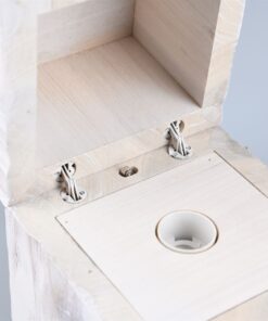 Επιτραπέζιο Φωτιστικό Σεντούκι Λευκό Φυσικό Ξύλο TREASURE 1xE14 Trio Lighting – 514110101