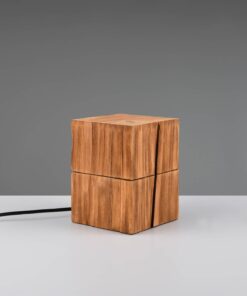 Επιτραπέζιο Φωτιστικό Σεντούκι Φυσικό Ξύλο TREASURE 1x E14 Trio Lighting – 514110130