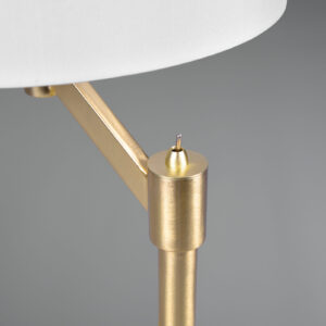 Επιτραπέζιο Φωτιστικό Trio Lighting CASSIO  1x E27 Ορείχαλκος Ματ Μεταλλικό   – 514400108