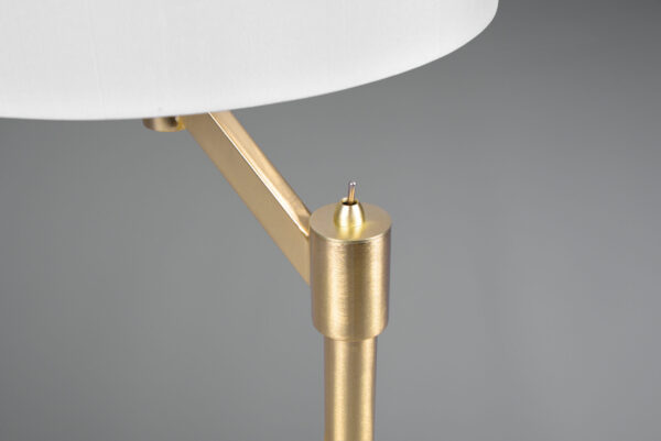 Επιτραπέζιο Φωτιστικό Trio Lighting CASSIO  1x E27 Ορείχαλκος Ματ Μεταλλικό   – 514400108