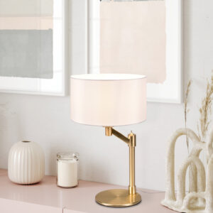 Επιτραπέζιο Φωτιστικό Trio Lighting CASSIO  1x E27 Ορείχαλκος Ματ Μεταλλικό   – 514400108