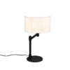 Επιτραπέζιο Φωτιστικό Trio Lighting CASSIO  1x E27 Μαύρο Ματ Μεταλλικό   – 514400132