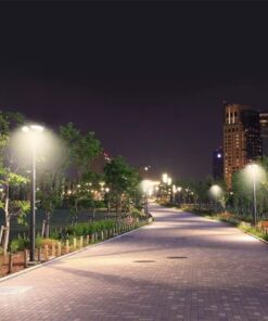 Ηλιακό φωτιστικό κήπου LED 7.5W IP65 Ψυχρό λευκό 6500K με μαύρο σώμα και αισθητήρα RF και χειριστήριο V-TAC – 5151