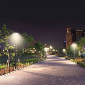 Ηλιακό φωτιστικό κήπου LED 7.5W IP65 Ψυχρό λευκό 6500K με μαύρο σώμα και αισθητήρα RF και χειριστήριο V-TAC – 5151