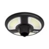 Φωτιστικό για κολώνα Κήπου LED 10W 4000K Μαύρου Χρώματος με Αισθητήρα RF και Χειριστήριο IP65 V-TAC – 5152