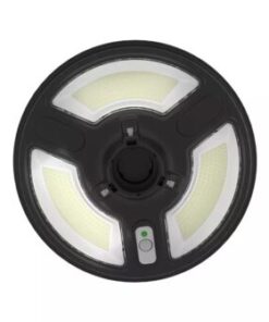 Φωτιστικό για κολώνα Κήπου LED 10W 4000K Μαύρου Χρώματος με Αισθητήρα RF και Χειριστήριο IP65 V-TAC – 5152