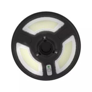 Φωτιστικό για κολώνα Κήπου LED 10W 4000K Μαύρου Χρώματος με Αισθητήρα RF και Χειριστήριο IP65 V-TAC – 5152