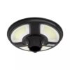 Ηλιακό Φωτιστικό για κολώνα Κήπου LED 10W 6500K Μαύρου Χρώματος με Αισθητήρα RF και Χειριστήριο IP65 V-TAC – 5153
