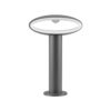 LED Επιδαπέδιο Φωτιστικό 9W V-TAC 30cm Αδιάβροχο IP54 Γκρι Αλουμίνιο Θερμό 3000K – 5154