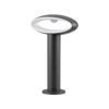 LED Επιδαπέδιο Φωτιστικό 9W V-TAC 30cm Αδιάβροχο IP54 Γκρι Αλουμίνιο Θερμό 3000K – 5154