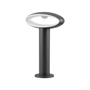 LED Επιδαπέδιο Φωτιστικό 9W V-TAC 30cm Αδιάβροχο IP54 Γκρι Αλουμίνιο Θερμό 3000K – 5154