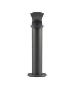 LED Επιδαπέδιο Φωτιστικό 9W V-TAC 30cm Αδιάβροχο IP54 Γκρι Αλουμίνιο Θερμό 3000K – 5154