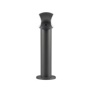 LED Επιδαπέδιο Φωτιστικό 9W V-TAC 30cm Αδιάβροχο IP54 Γκρι Αλουμίνιο Θερμό 3000K – 5154