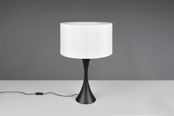 Επιτραπέζιο Φωτιστικό Trio Lighting SABIA  1x E27 Μαύρο Ματ Μεταλλικό   – 515700132