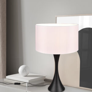 Επιτραπέζιο Φωτιστικό Trio Lighting SABIA  1x E27 Μαύρο Ματ Μεταλλικό   – 515700132