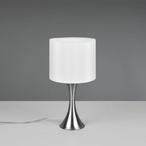 Επιτραπέζιο Φωτιστικό Trio Lighting SABIA  1x E27 Νίκελ Ματ Μεταλλικό   – 515790107