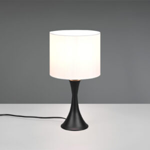 Επιτραπέζιο Φωτιστικό Trio Lighting SABIA  1x E27 Μαύρο Ματ Μεταλλικό   – 515790132