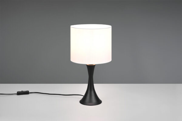 Επιτραπέζιο Φωτιστικό Trio Lighting SABIA  1x E27 Μαύρο Ματ Μεταλλικό   – 515790132