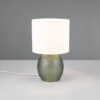 Πορτατίφ Trio Lighting 1x E14 Πράσινο Γυαλί με Λευκό Αμπζουρ – 517900115