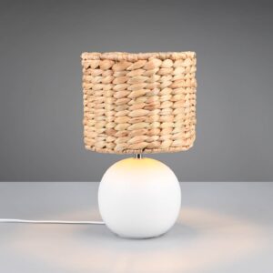 Πορτατιφ με Ψάθινο Αμπαζουρ Φ18 VINA 1xE27 Trio Lighting – 518900101