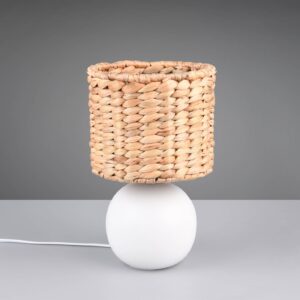 Πορτατιφ με Ψάθινο Αμπαζουρ Φ18 VINA 1xE27 Trio Lighting – 518900101