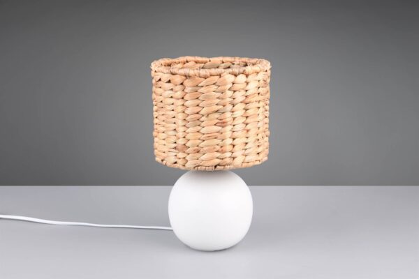 Πορτατιφ με Ψάθινο Αμπαζουρ Φ18 VINA 1xE27 Trio Lighting – 518900101