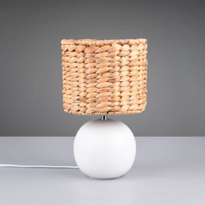 Πορτατιφ με Ψάθινο Αμπαζουρ Φ18 VINA 1xE27 Trio Lighting – 518900101