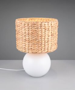 Πορτατιφ με Ψάθινο Αμπαζουρ Φ28 VINA 1xE27 Trio Lighting – 518990101