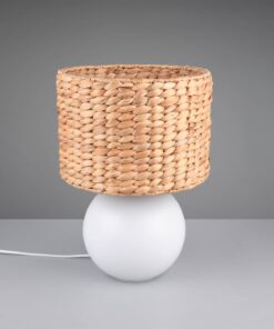 Πορτατιφ με Ψάθινο Αμπαζουρ Φ28 VINA 1xE27 Trio Lighting – 518990101