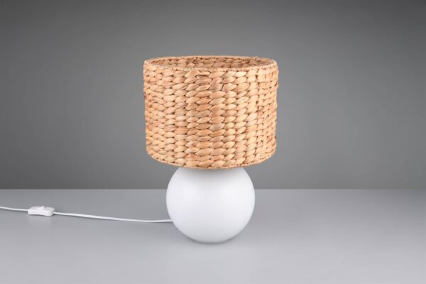 Πορτατιφ με Ψάθινο Αμπαζουρ Φ28 VINA 1xE27 Trio Lighting – 518990101