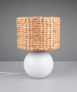Πορτατιφ με Ψάθινο Αμπαζουρ Φ28 VINA 1xE27 Trio Lighting – 518990101