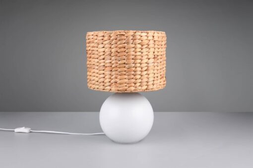 Πορτατιφ με Ψάθινο Αμπαζουρ Φ28 VINA 1xE27 Trio Lighting – 518990101