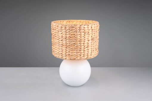 Πορτατιφ με Ψάθινο Αμπαζουρ Φ28 VINA 1xE27 Trio Lighting – 518990101