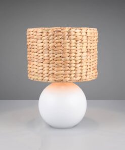 Πορτατιφ με Ψάθινο Αμπαζουρ Φ28 VINA 1xE27 Trio Lighting – 518990101