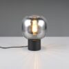 Πορτατιφ Μαύρο Ματ &  Γυαλί DIVA 1xE27 Trio Lighting – 519800132