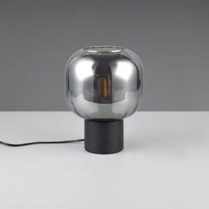 Πορτατιφ Μαύρο Ματ &  Γυαλί DIVA 1xE27 Trio Lighting – 519800132