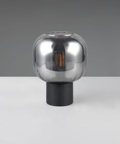 Πορτατιφ Μαύρο Ματ & Γυαλί DIVA 1xE27 Trio Lighting – 519800132