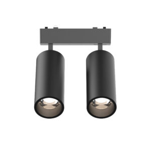 InLight Φωτιστικό LED 2x9W 3CCT για Ultra-Thin μαγνητική ράγα σε μαύρη απόχρωση D:16cmX4,4cm (T05205-BL)