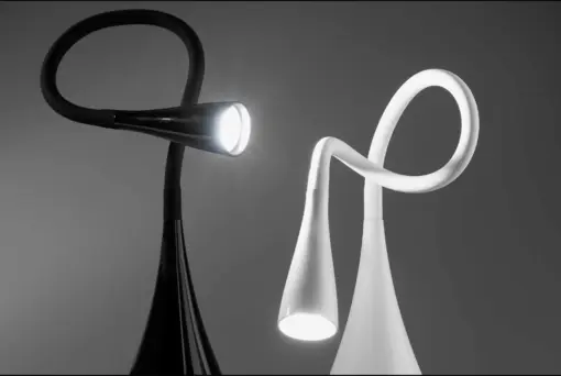 Faro Barcelona Lena Φωτιστικό Γραφείου LED με Εύκαμπτο Βραχίονα σε Λευκό Χρώμα  3W 4000K  – 52057