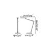 ITO LED BLACK OFFICE READING LAMP  LED 3000K 5W FARO – 52071