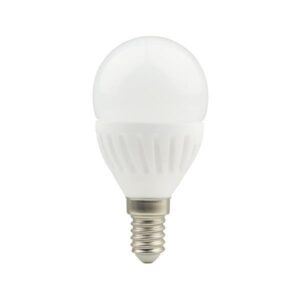 ΛΑΜΠΑ LED ΣΦΑΙΡΙΚΗ 7,1W 1000lm E14 ΚΕΡΑΜΙΚΗ ΒΑΣΗ 6500Κ "PRO" 175-265V EUROLAMP – 147-77340