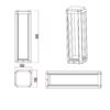 Κολωνάκι Trio Lighting LED 11W  Ανθρακί Αλουμίνιο 1100lm 3000K IP65 522360142