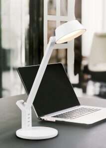Πορτατιφ Trio Lighting LED 5W Επαναφορτιζόμενο USB Λευκό Ματ Πλαστικό Dimmable 600lm 3000+4000+6300K – 523090131