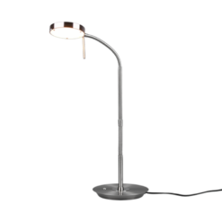 Πορτατιφ Trio Lighting LED 12W Νίκελ Ματ Μεταλλικό Dimmable 1400lm 2300+3000+4000K – 523310107
