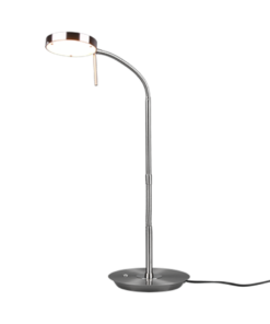 Πορτατιφ Trio Lighting LED 12W Νίκελ Ματ Μεταλλικό Dimmable 1400lm 2300+3000+4000K – 523310107